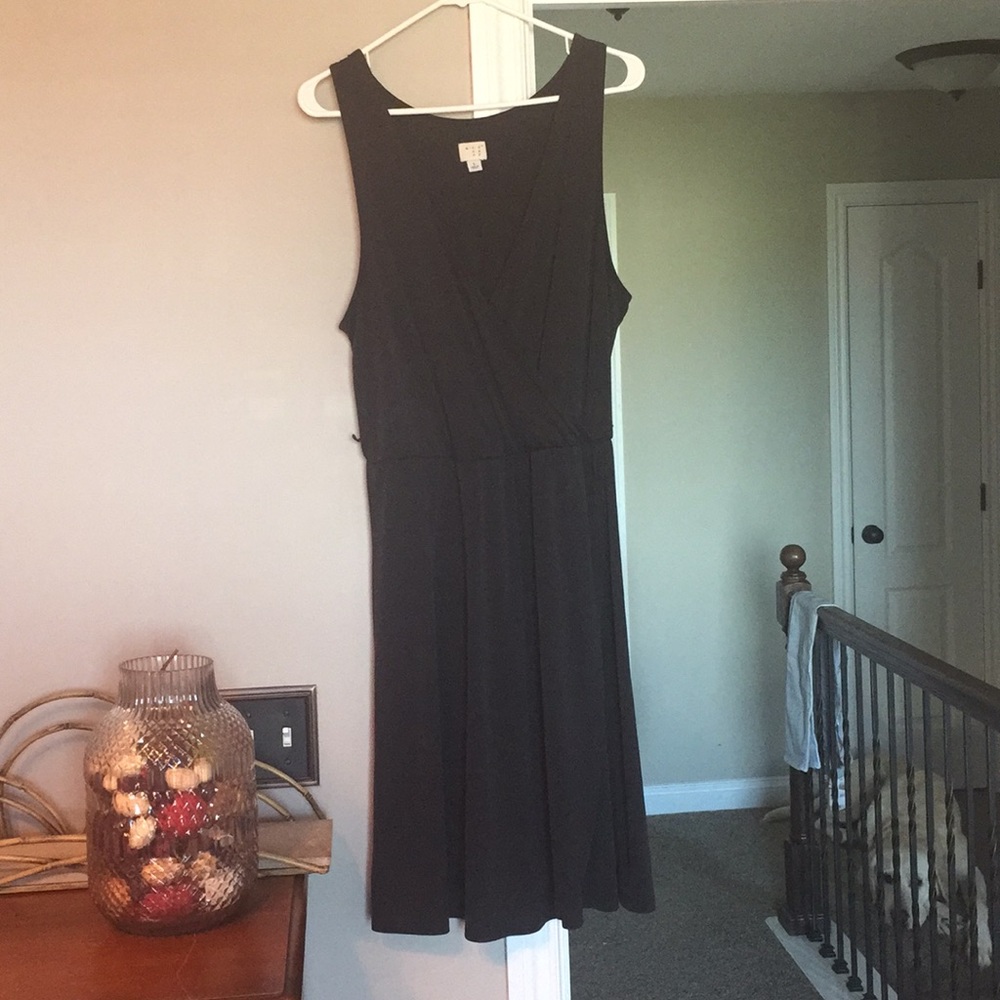 A New Day casual black dress. Size L